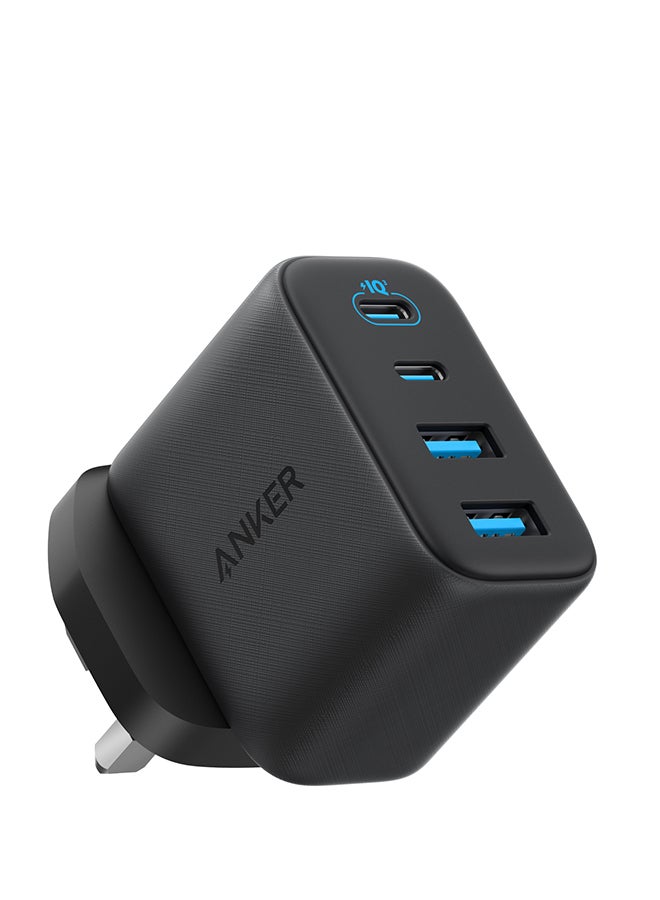 أنكر محول شاحن أنكر زولو USB C، محول حائط 4 منافذ مع 50 واط كحد أقصى، 2 USB-C و 2 USB-A، مدمج ومستقر، لجهاز iPhone 17/16، iPad، Galaxy، والمزيد (أسود، كابل غير متضمن) - Image 2