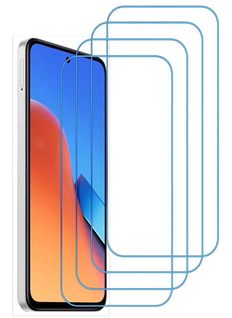 ACLIX 4 Pieces Antistatic ESD Dustproof Premium Quality High Definition Clear Tempered Glass Screen Protector Designed For Xiaomi Redmi 12 - Image 1