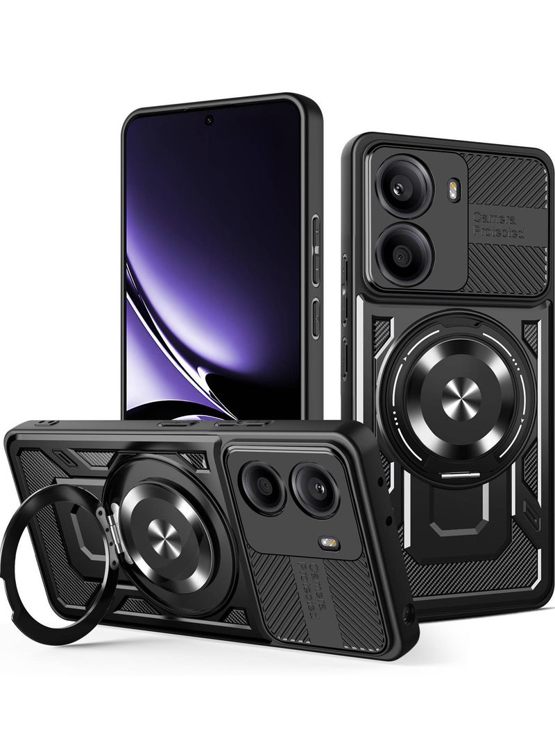 general Xiaomi poco x7 Pro 5G Case, Protective Case with Invisible Stand (360 Degree Rotation), Military Grade Shockproof Anti-Scratch Protection - Image 1