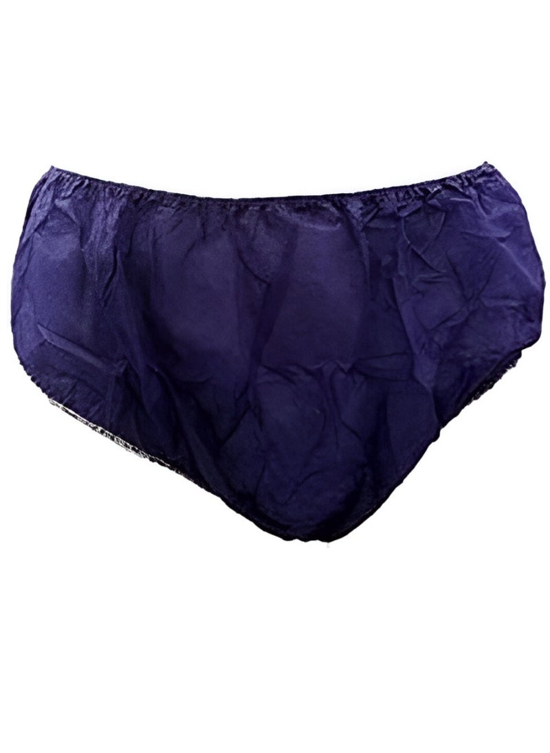 globalstar Globalstar 100pcs Blue Non-Woven Disposable Panties - Perfect for Any Occasion  - Image 1
