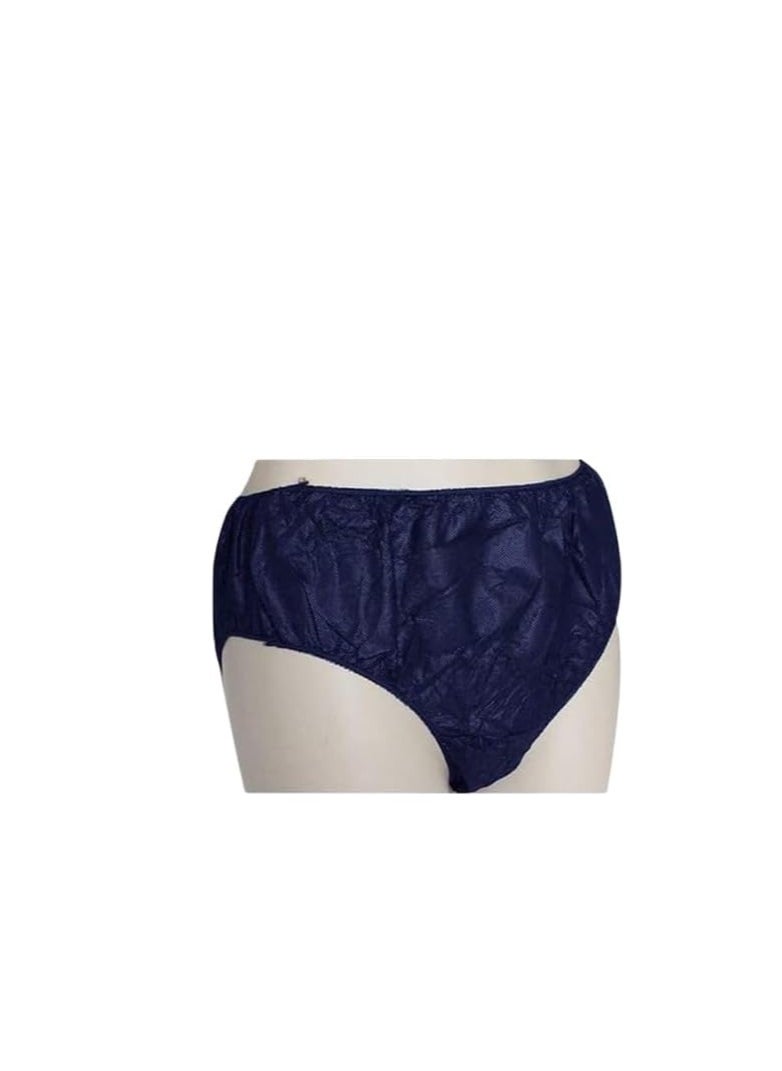 globalstar Globalstar 100pcs Blue Non-Woven Disposable Panties - Perfect for Any Occasion  - Image 3