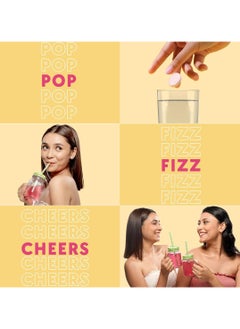 CHICNUTRIX Chicnutrix Glow- 40 Effervescent Tablets| Japanese Glutathione & Vit. C| Antioxidants for clear, glowing skin| Sugar-free, Strawberry-lemon flavour  - Image 4
