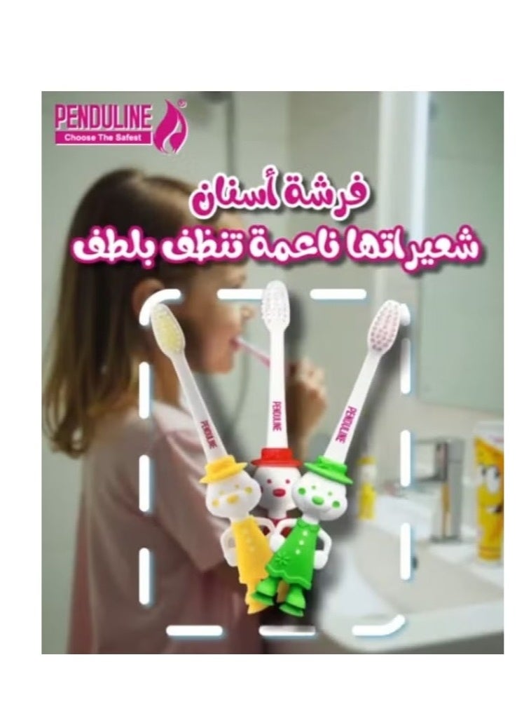 بيندولين فرشاة أسنان للأطفال ريدكوتور – قطعة واحدة - Image 3