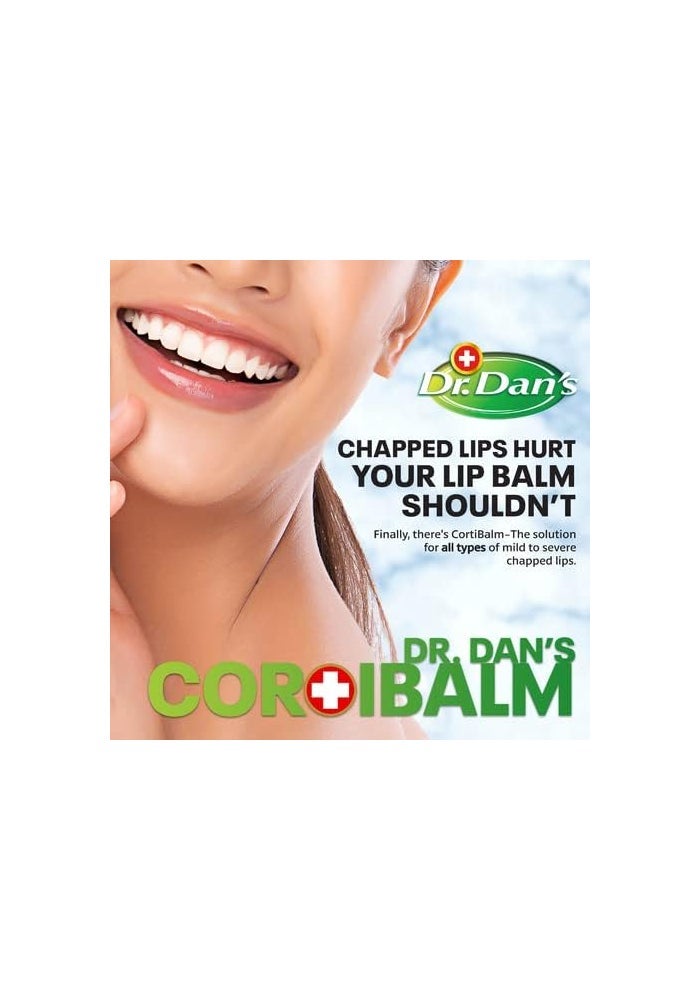 Dr. Dans Dr. Dan's CortiBalm Lip Balm - Treatment for Severe Chapped Lips, 0.15 oz - Image 3