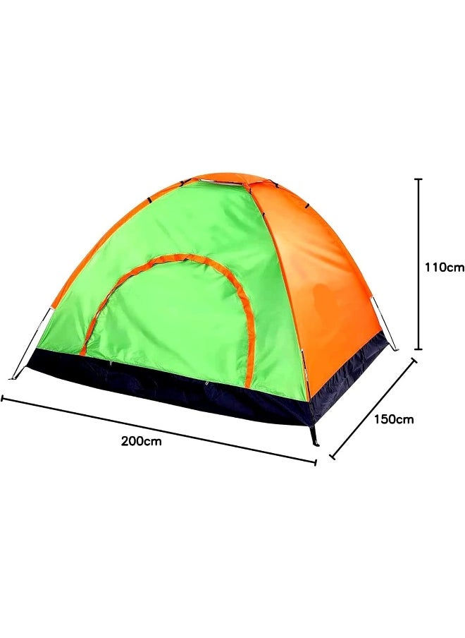 GO2CAMPS Automatic Camping Tent 3 Persons, Instant Automatic Pop Up Dome Tent, Portable Windproof Lightweight For Family Backpacking Hunting Hiking Outdoor Beach Tent And Picnic Tent  - Image 2