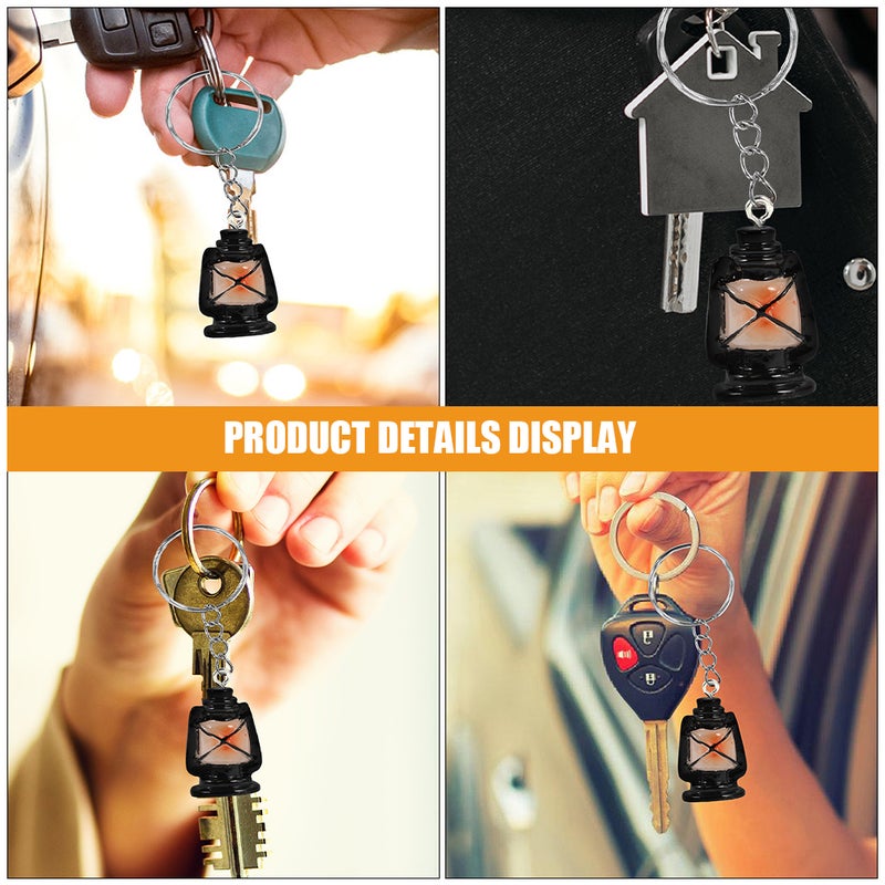 💍 مجوهرات 20 قطعة منقلادة فانوس مصغرة راتنج أي واكسسوارات للحرف اليدوية وزينة الهالوين وال كور المركزي - Image 5