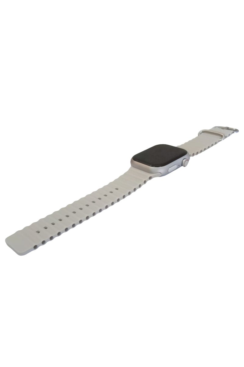 W&O X9 Pro 2 Smart Watch, Water Resistant, with 2.2-inch Super AMOLED Screen - Off-White - Image 4