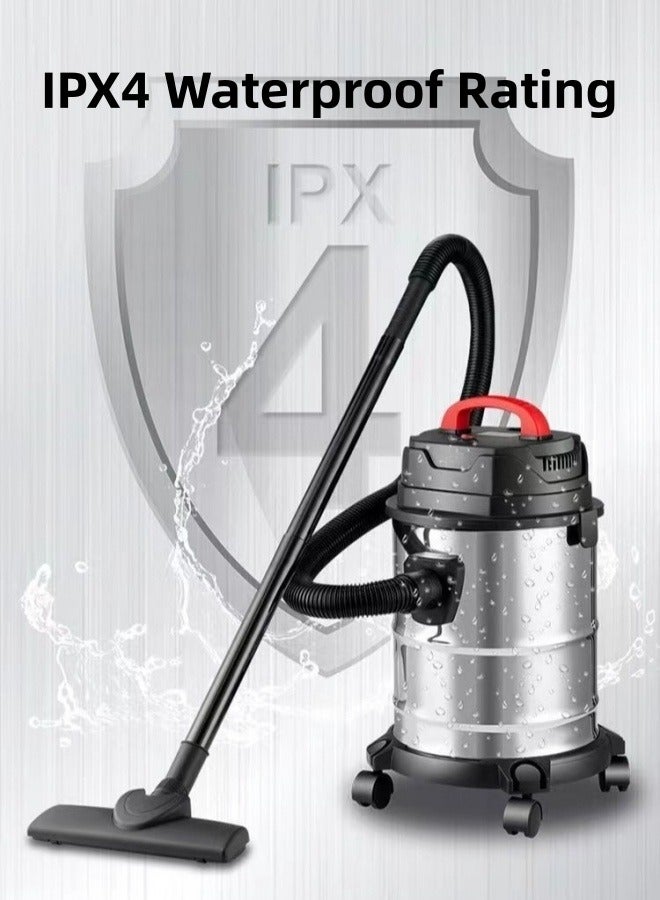 Bolivia's Drum Vacuum Cleaner 25L Dust Bag Capacity With Dust Indicator, Dry And Air Blow Function And Low Noise Operation 25 L  Powerful Motor - Image 5