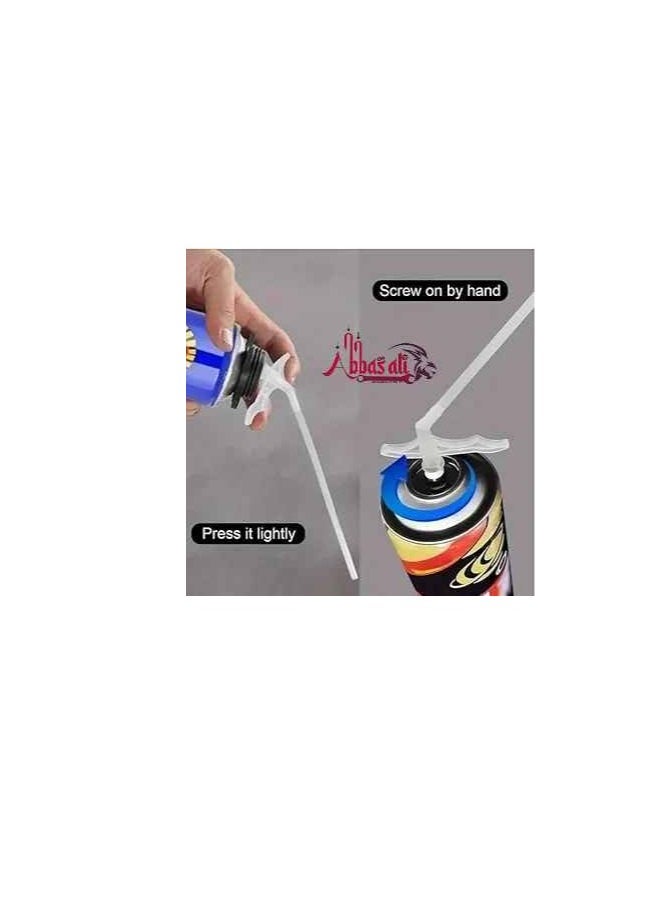 ABBASALI 750ml PU Foam Spray – Expanding Polyurethane Insulation Foam for Sealing, Filling, and Bonding. Ideal for Gaps, Cracks, and Joints. Easy Application with Precise Nozzle. Fast Curing (2)  - Image 4