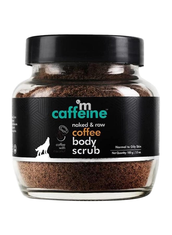 mCaffeine Naked & Raw Coffee Body Scrub 100.0 grams 