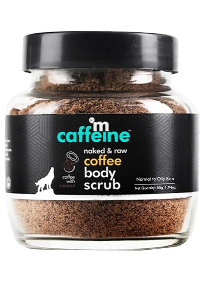 mCaffeine Naked & Raw Coffee Body Scrub (55 g)_55MCaf40 