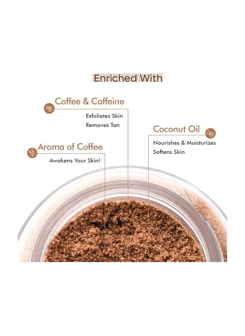 MCaffeine - mCaffeine Naked & Raw Coffee Body Scrub (55 g)_55MCaf40 - Image 1