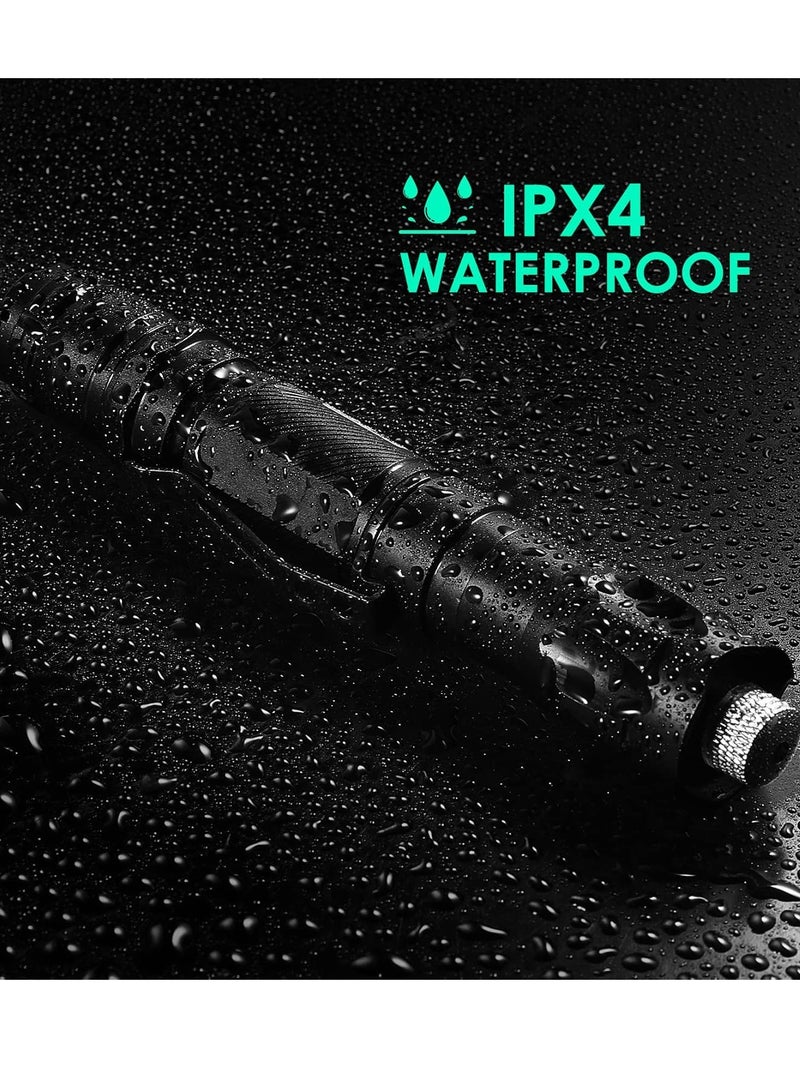 Mejora Rechargeable Portable LED Torch Light with Green Laser Pointer for Outdoor Use Everyday Carry - Image 3