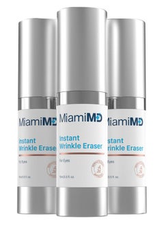 MiamiMD Instant Wrinkle Eraser (15ml) Face Serums for Anti Aging for All Skin Types - Anti Wrinkle Serum for Face & Neck - Cream for Fine Lines, Wrinkles, and Crow's Feet - Fragrance Free  - Image 4