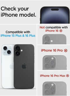 Spigen Glastr Ez Fit [PRIVACY] for iPhone 15 PLUS Privacy Screen Protector Premium Tempered Glass with Auto Align Technology - 2 Pack  - Image 2