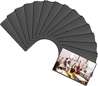 Magicfly Pack of 15 Magnetic Picture Frame with Clear Pocket, 4 x 6 Inches Refrigerator Photo Holder for Fridge Office - Image 1