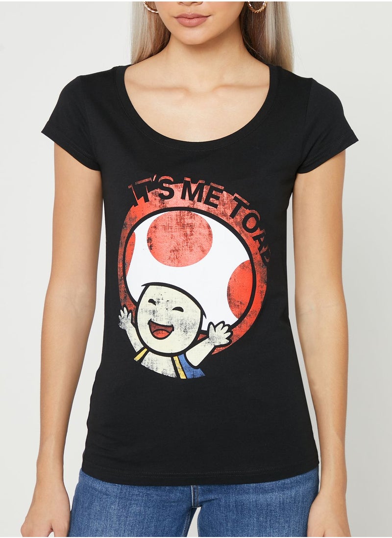 DIFUZED - Nintendo Super Mario Toad T-Shirt - Image 1