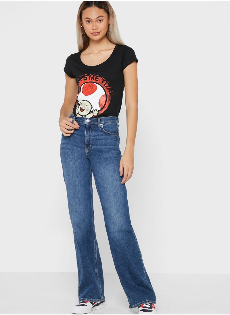 DIFUZED - Nintendo Super Mario Toad T-Shirt - Image 1