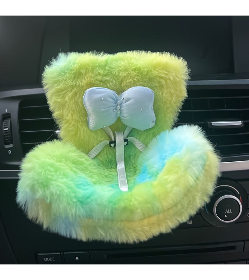 West Highland Rotatable Blue Big Eyes Ball Car Seat Air Vent Decoration - Image 4