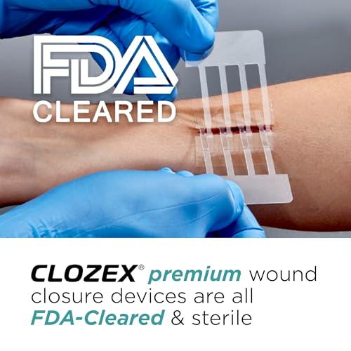 Clozex Pediatric Laceration Closures - Repair Wounds Without Stitches, FSA HSA Eligible Skin Closure Device for 3 Individual Wounds Or Combine for Total Length of 2 3/8 Inches - Image 3