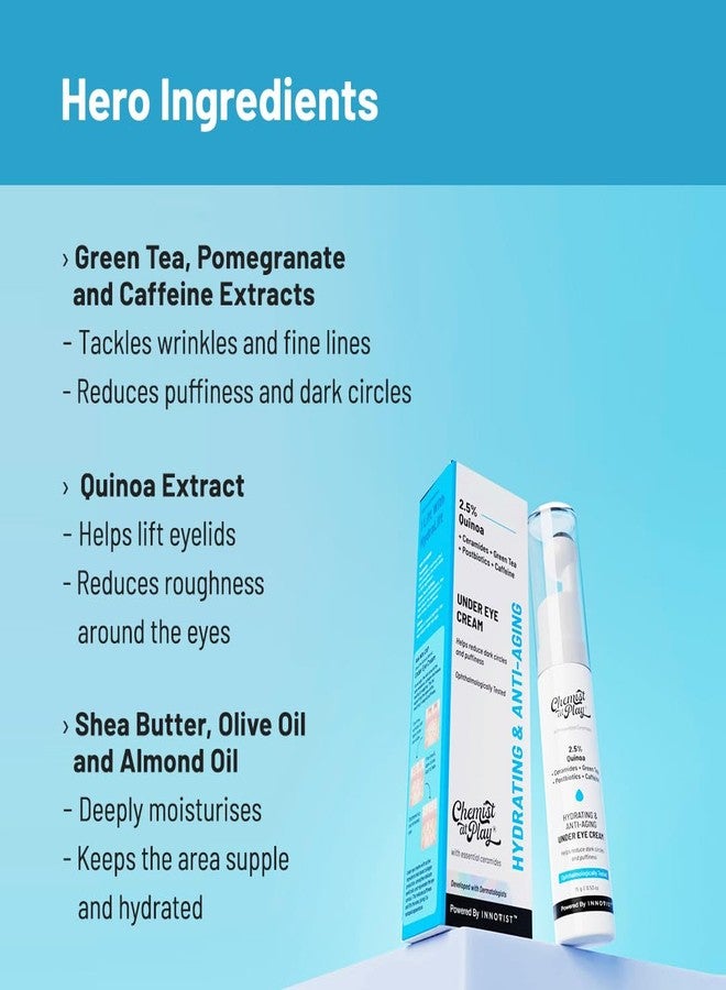 Chemist At Play Under Eye Cream with 2% Revital Eye & Quinoa Extract | Reducing Dark Circles 15g + 2% Salicylic Acid Face Wash For Oily Skin with Niacinamide | Prevents Acne & Removes Excess Oil-100ml - Image 5