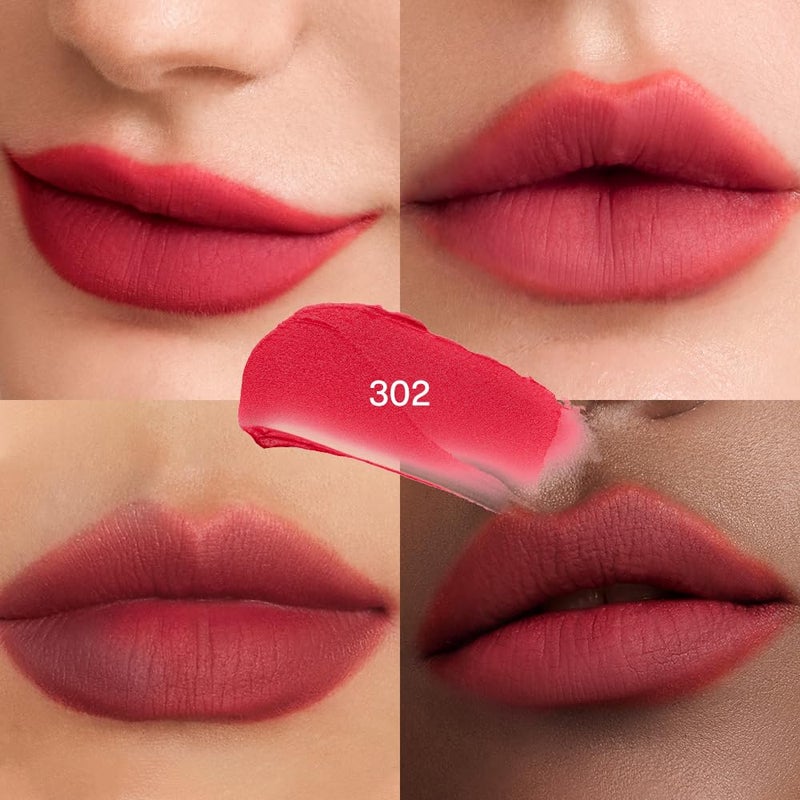 INTO YOU Matte Liquid Lipstick for Women, Canned Long Lasting Red Lipstick Waterproof with Lip Brush, No Transfer, High Pigmented with Lightweight Lip Mud Texture(302) - Image 3