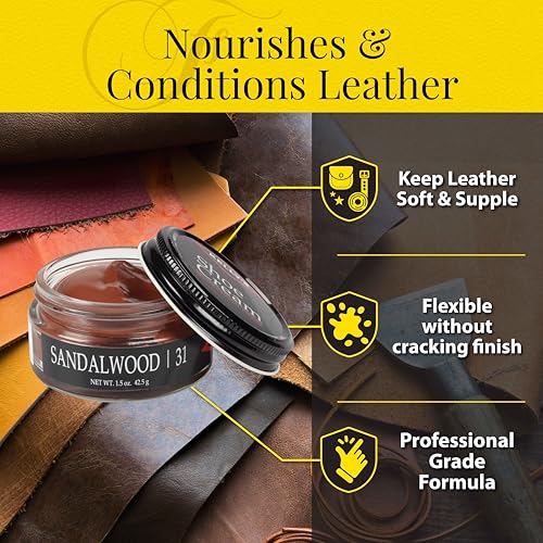 KELLYS Kelly's Sandalwood Shoe Polish 1.5 oz - Professional Leather Shoe Cream - Image 5
