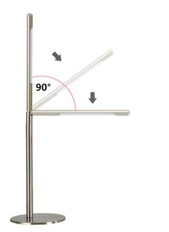 Generic LED Desk Lamp, Adjustable Angle Desk Light, Eye Caring 3 Color Temperatures, Stepless Dimming Brightness, Bright Reading Table Lamp, LED Night Light for Bedroom, Living Room, Office  - Image 4