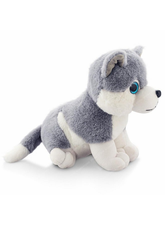 ستوريو ألعاب ستوريو تويز المحشوة الناعمة فائقة الجمال للأطفال | ألعاب محشوة ناعمة للأولاد والبنات - كلب هاسكي | أفضل هدية لعيد الحب - Image 4