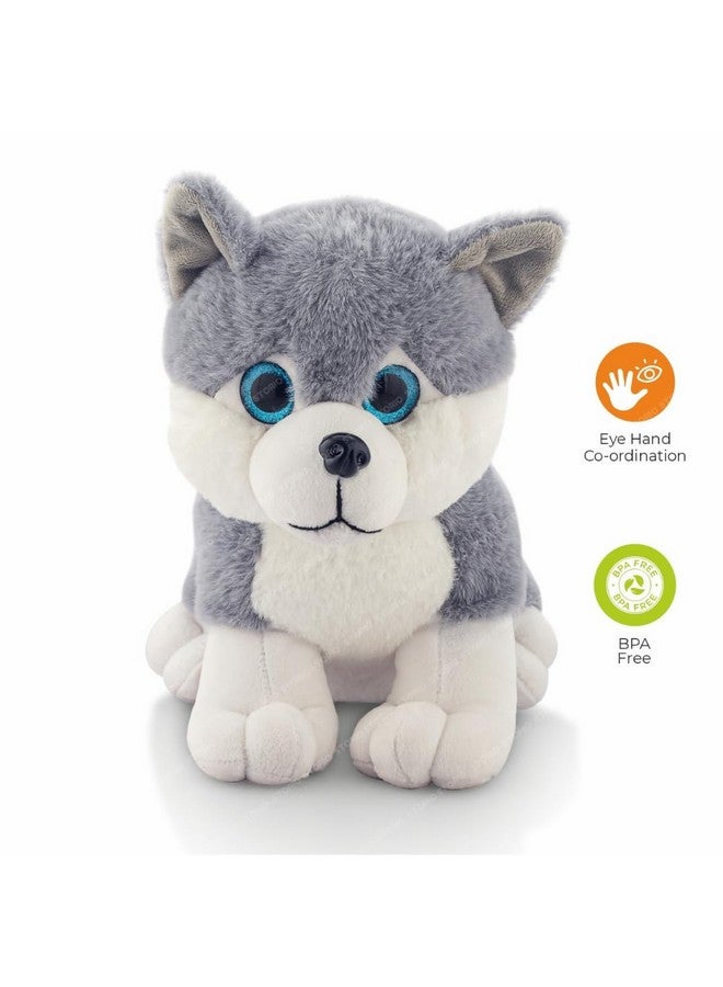 ستوريو ألعاب ستوريو تويز المحشوة الناعمة فائقة الجمال للأطفال | ألعاب محشوة ناعمة للأولاد والبنات - كلب هاسكي | أفضل هدية لعيد الحب - Image 5