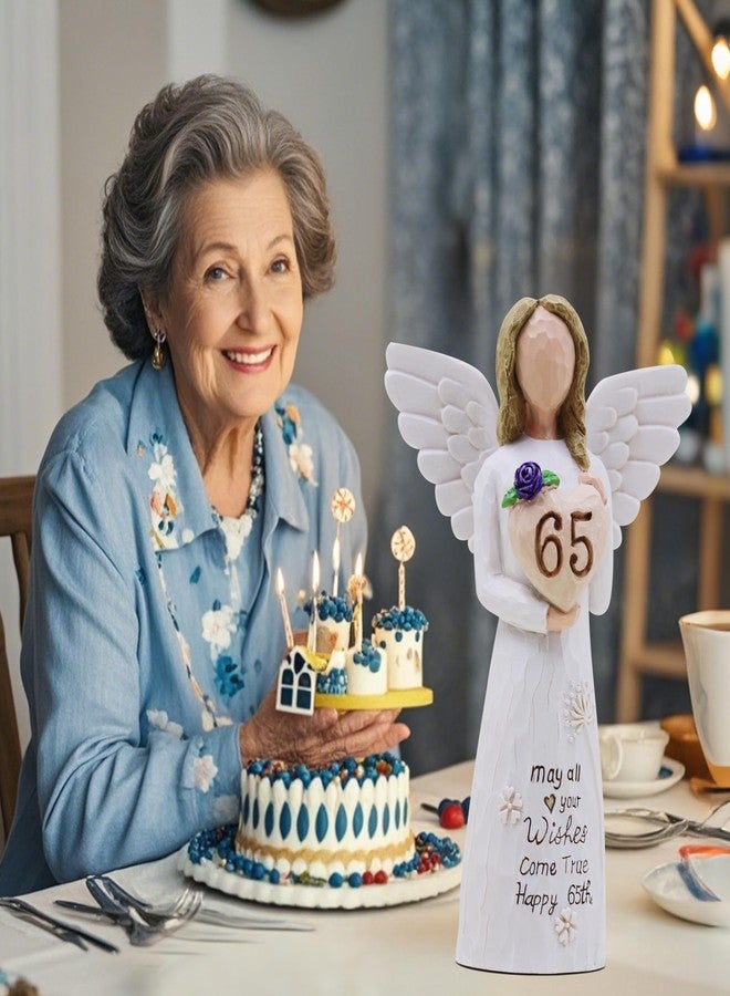 AcowSpt 65th Birthday Gifts for Women, 65th Birthday Decorations for Women, 65th Birthday Decorations, 65th Birthday Gift Ideas, 65 Year Old Birthday Gifts for Women, Sculpted Hand-Painted Figurine - Image 5