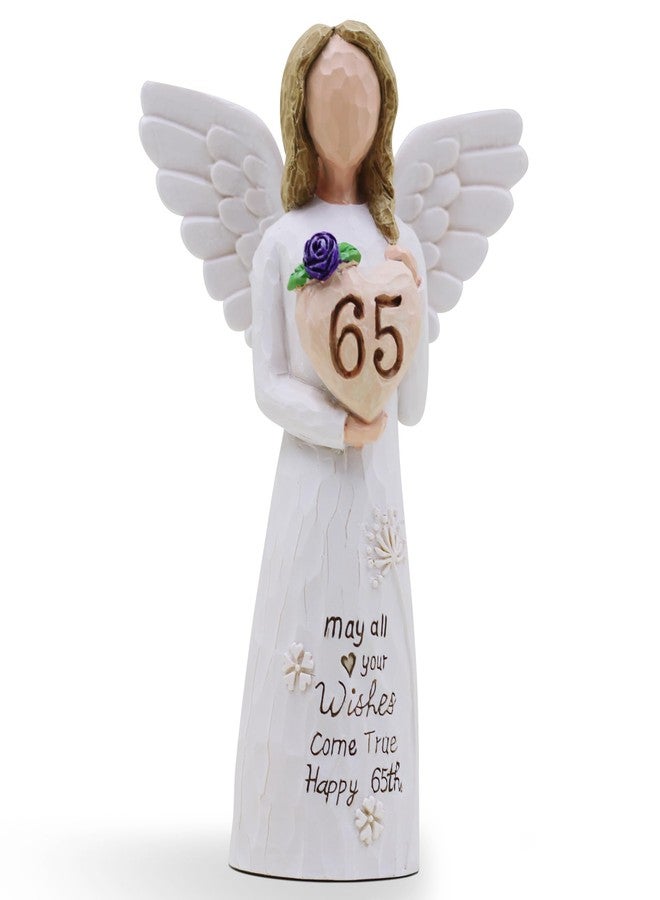 AcowSpt 65th Birthday Gifts for Women, 65th Birthday Decorations for Women, 65th Birthday Decorations, 65th Birthday Gift Ideas, 65 Year Old Birthday Gifts for Women, Sculpted Hand-Painted Figurine - Image 1