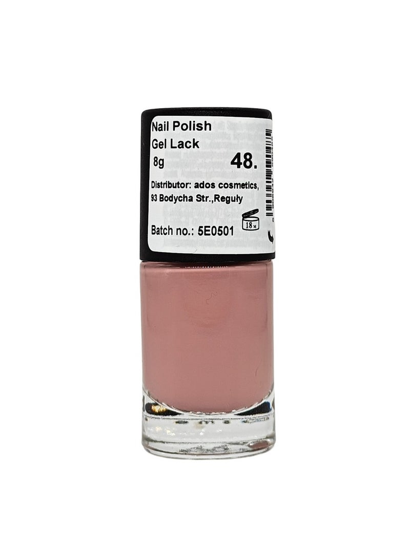 ados Nail Polish Gel Lack 8 g - No. 48 - Image 2