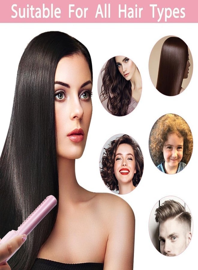 SHREE HANS CREATION مكواة شعر قابلة لإعادة الشحن من شري هانز كرييشن، لاسلكية، بثلاث درجات حرارة قابلة للتعديل، مناسبة لجميع أنواع الشعر، متعددة الألوان - Image 4
