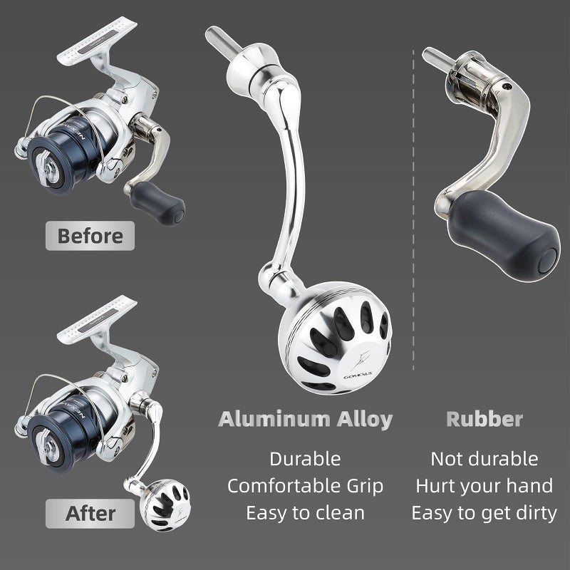 GOMEXUS Power Handle Compatible for Shimano Sedona Fishing Reel Handle - Image 3