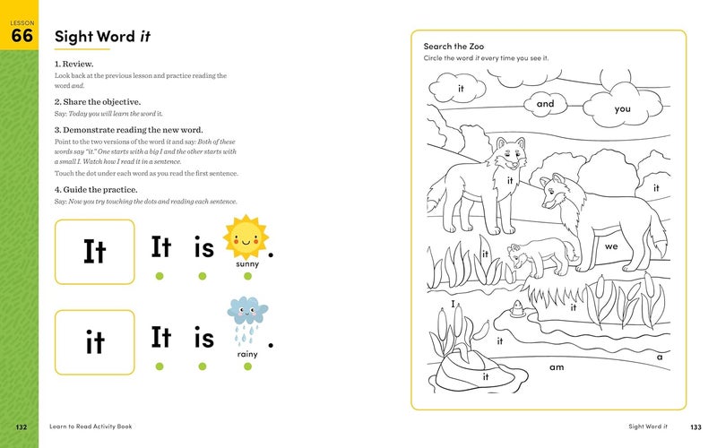 Learn to Read Activity Book: 101 Fun Lessons to Teach Your Child to Read | Authored by Hannah Braun M. Ed | Paperback | Published by Zephyros Press - Image 5