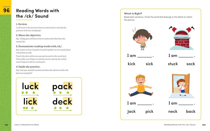 Learn to Read Activity Book: 101 Fun Lessons to Teach Your Child to Read | Authored by Hannah Braun M. Ed | Paperback | Published by Zephyros Press - Image 3