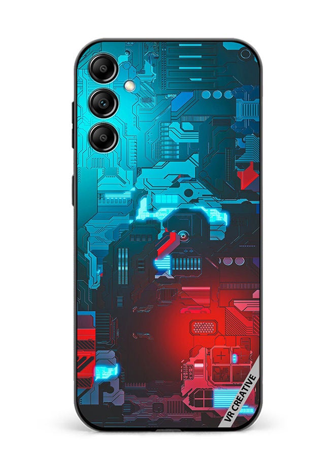 VR CREATIVE Protective Case Cover For Samsung Galaxy M54 Tech M7 Design  Multicolour - Image 1