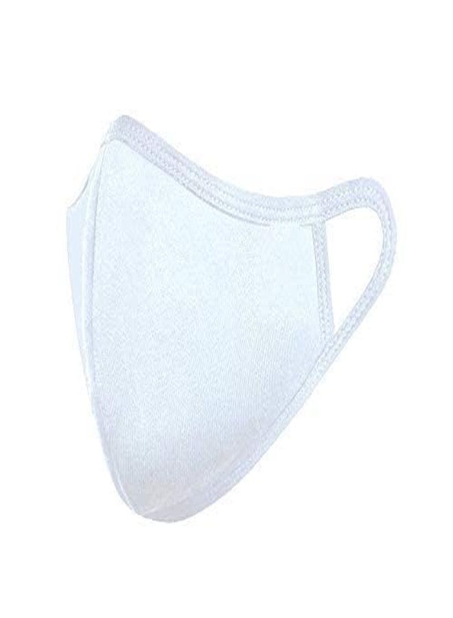 GR DESIGN Hosiery Cotton Mask, Reusable and Washable Face Masks Pack 3 - Image 4