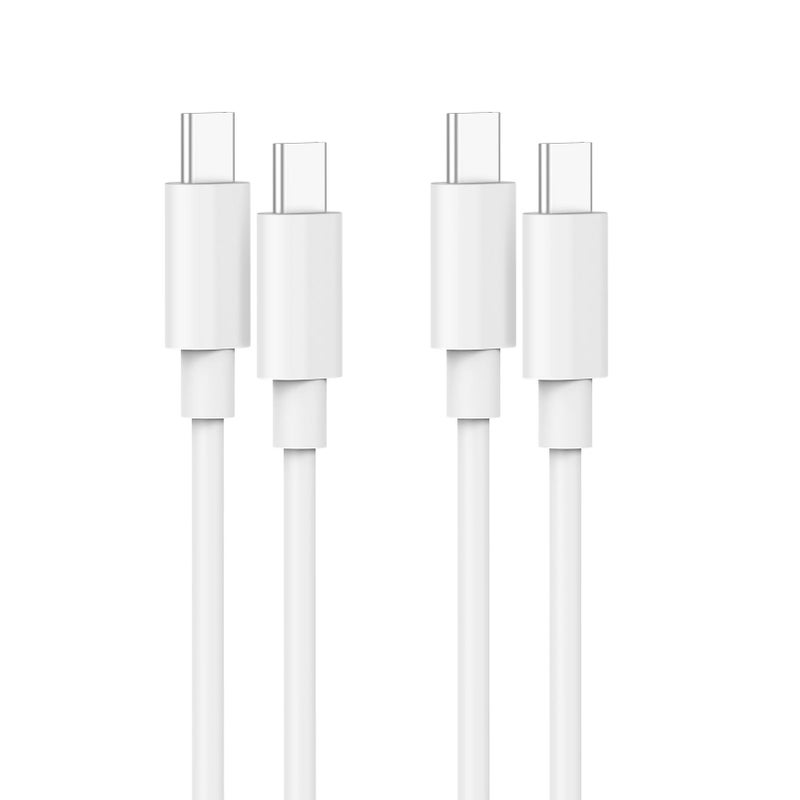IFEART 2 Pack 3.3ft/1m USB C to USB C Cable for iPhone 17 16 15 Pro Max, iPad Pro 13 12.9 11 inch, iPad Air 5 4, Mini 6, MacBook Air MacBook Pro Charger, Pixel 7 Pro, Type C Fast Charging Cord - Image 1