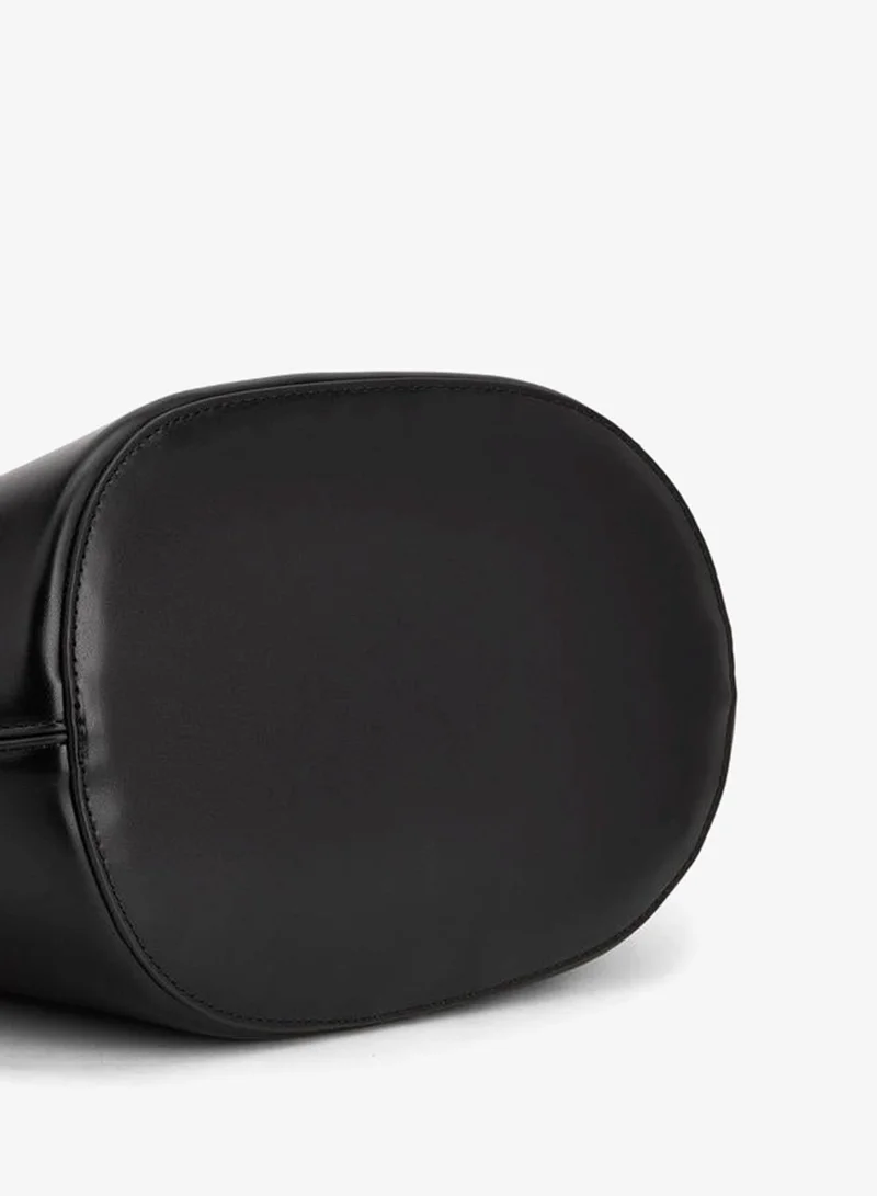 Celeste Solid Shoulder Bag With Double Handle