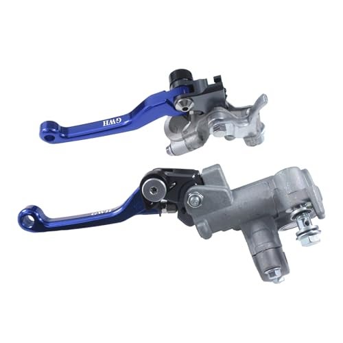 Adsspro Motorcycle CNC Aluminum Brake Clutch Lever Master Cylinder Reservoir for YZ8085YZ125YZ250 20152020 WR450F 20162019 TTR 230 20112015 TTR225 2000 WR400YZ400F 19981999 YZ80 19972000 - Image 1