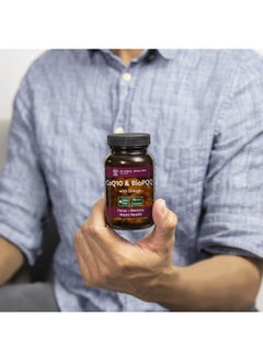 global healing center Global Healing Coq10 & Biopqq With Pure Himalayan Organic Shilajit Antioxidant Care For Heart & Brain Health Mitochondria Energy Optimizer For Men & Women Coenzyme Ubiquinone 150Mg 60 Capsules  - Image 5