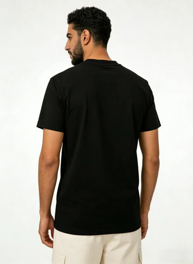 تايك تو Men Graphic Print Crew Neck T-Shirt