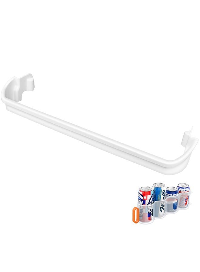 Alvar UPGRADED 240535201 Refrigerator Door Rack Bar Replacement Compatible with Frigidaire Kenmore Refrigerator Door Shelf Replacement Parts AP3214686, AH734991,FRT17B3AZB, LFHT1513LW0,FRT15 Door Shelf Rack - Image 1