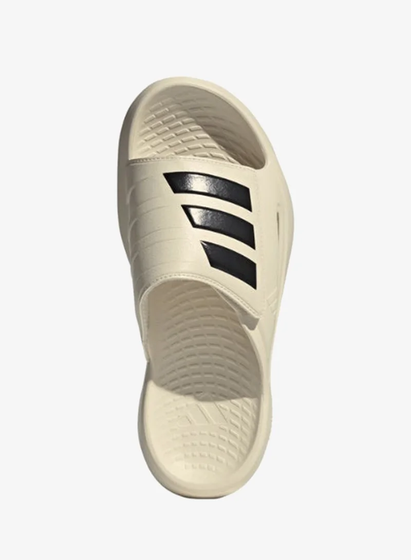 Adidas wonder white/core black/wonder white Lightblaze Slides  | Best Price UAE