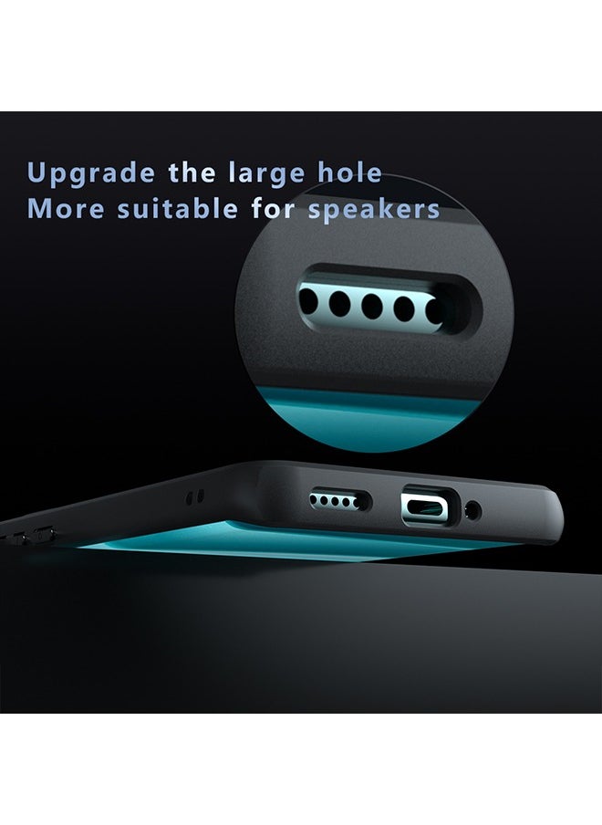 Magnetic Case for Xiaomi Redmi Note 14 Pro+ 5G, Frosted Translucent Back Protective Slim Phone Cover, Anti-Fingerprints, Anti-Fall Drop Protection, Shockproof Case for Xiaomi Redmi Note 14 Pro Plus 5G (Black)  - Image 4