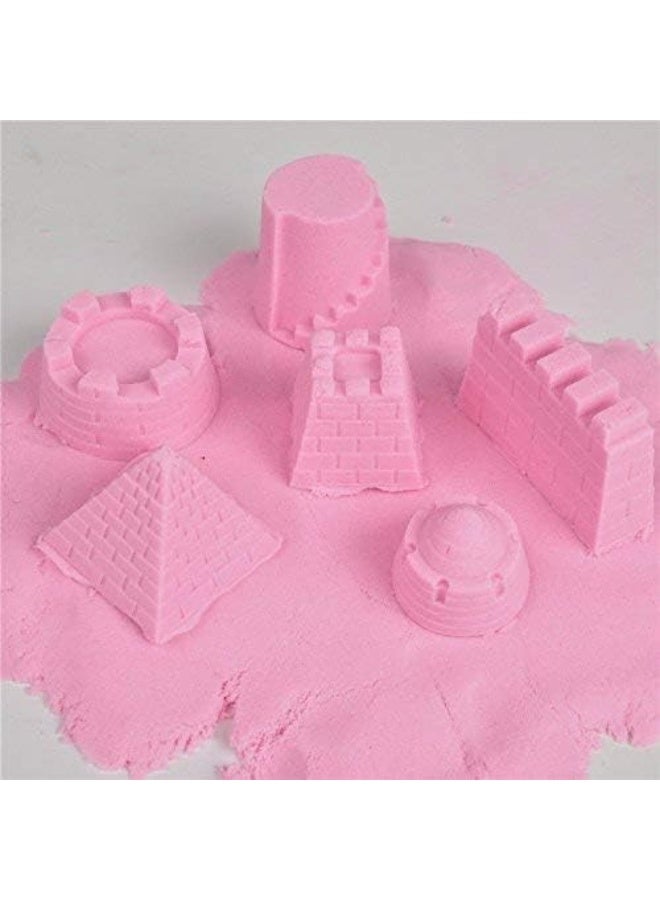 Amazing Dough and Magic Clay With Mould, Reusable Sensory Set, Gluten-Free Wonder Sand Activity Toys, Indoor Games for Kids Age 10 to 15 Pink (750 GM Bucket) - Image 3