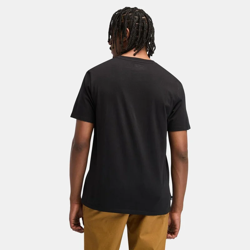 Timberland Men's Linear Logo Non-Ringer T-Shirt