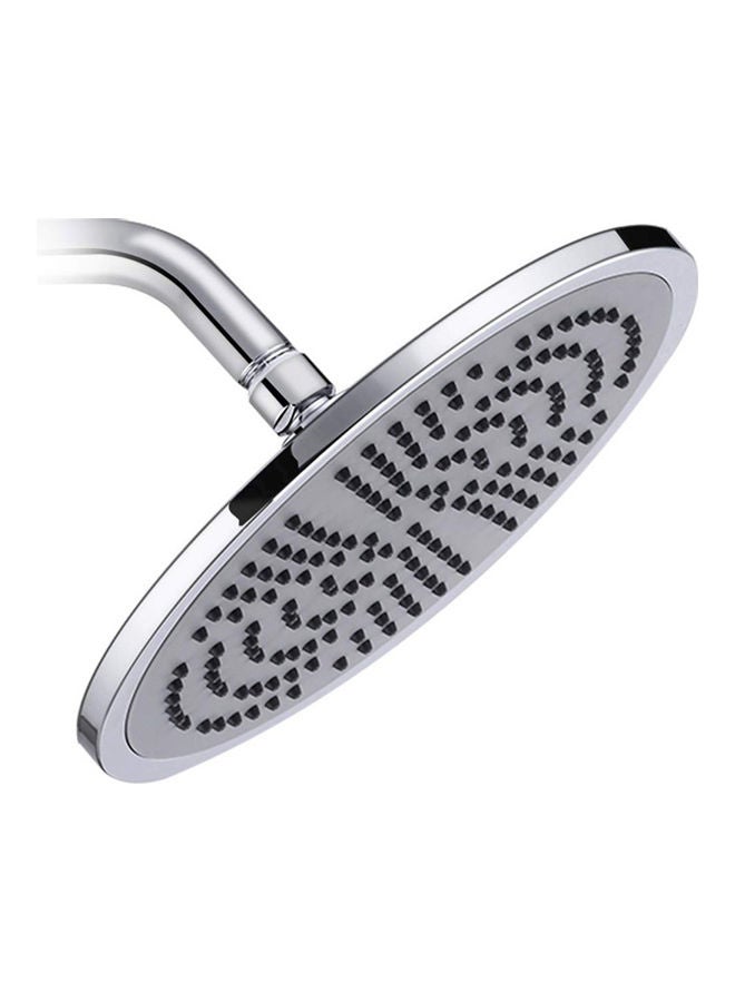 NIBEMINENT Rain Shower Head Silver 2.32x0.51x9.25inch - Image 1